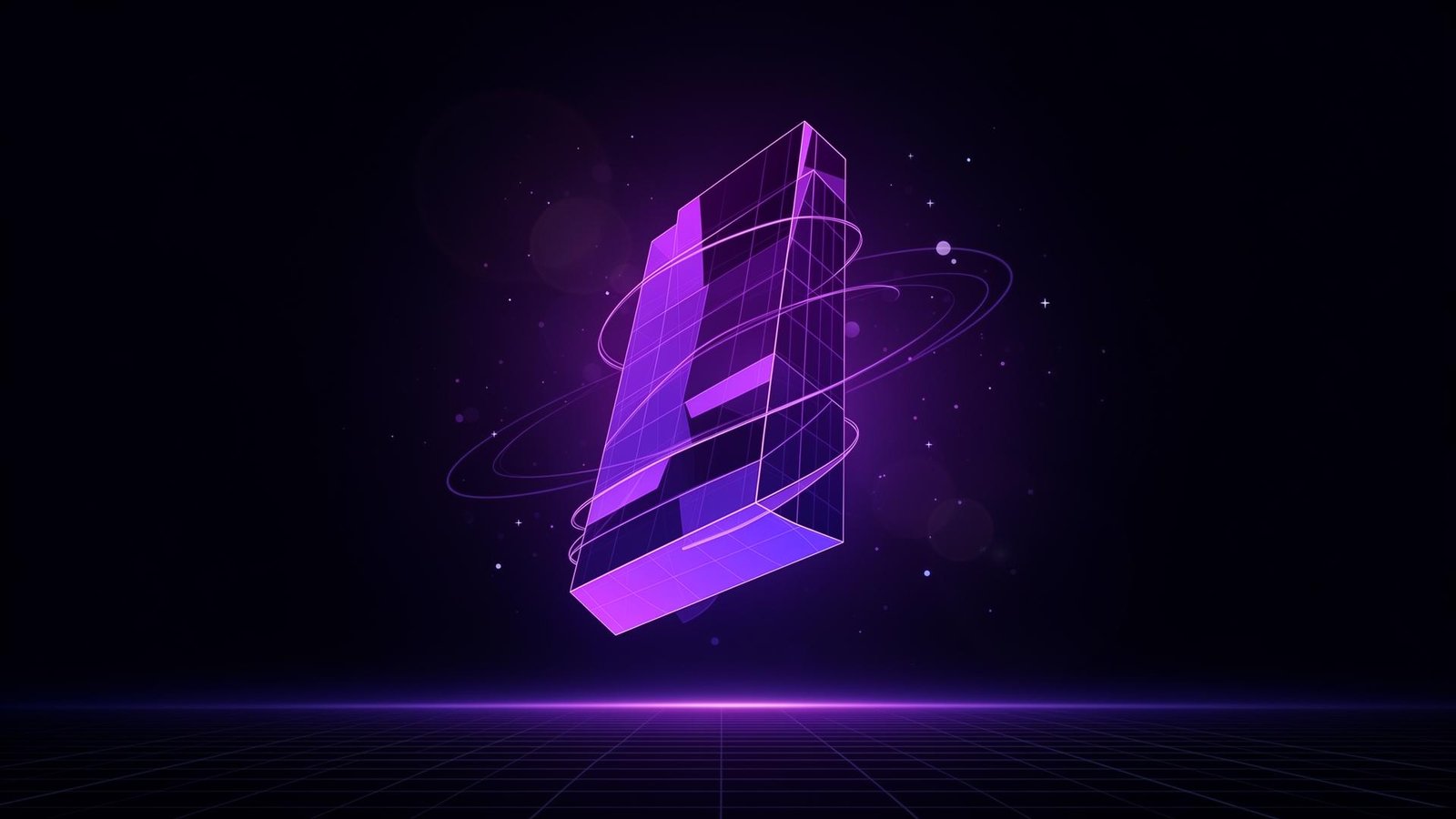 Abstract architectural monolith — hero background image for Beyond The SERP